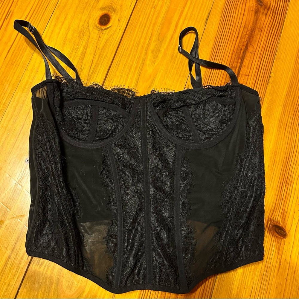Black Corset Tank